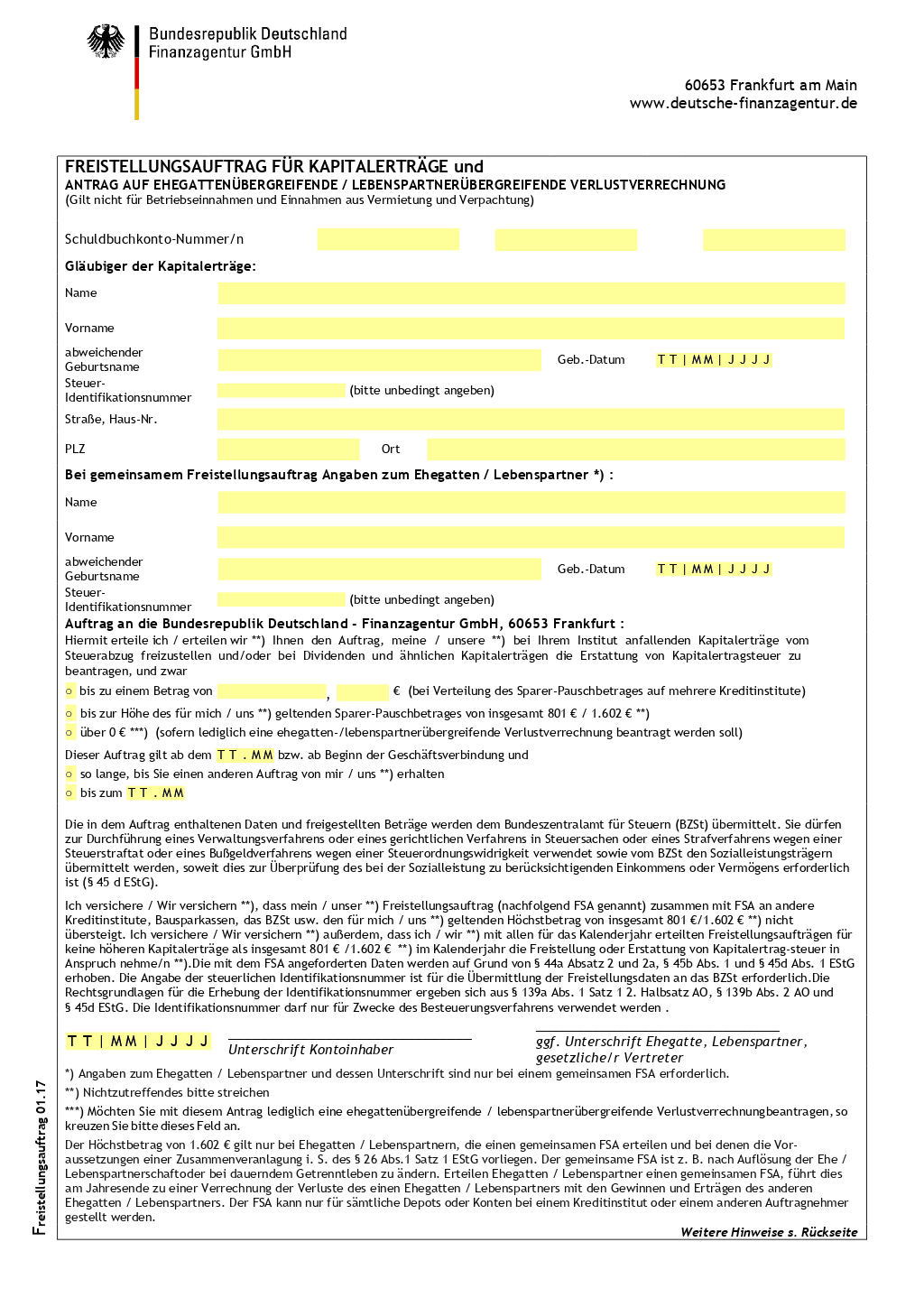 vorlage-eines-freistellungsauftrags-onlyoffice
