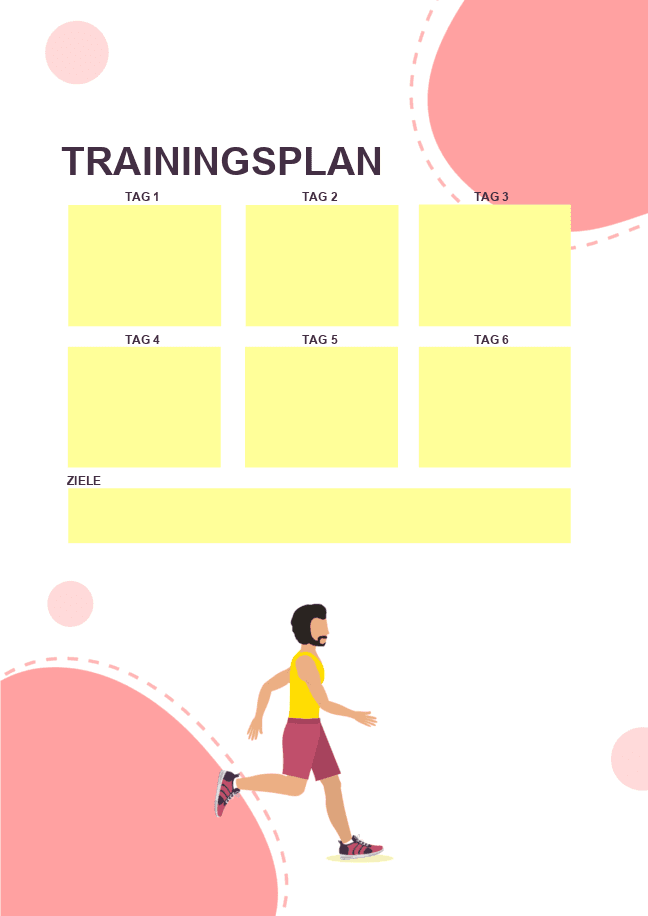 Vorlagen für Trainingspläne ONLYOFFICE