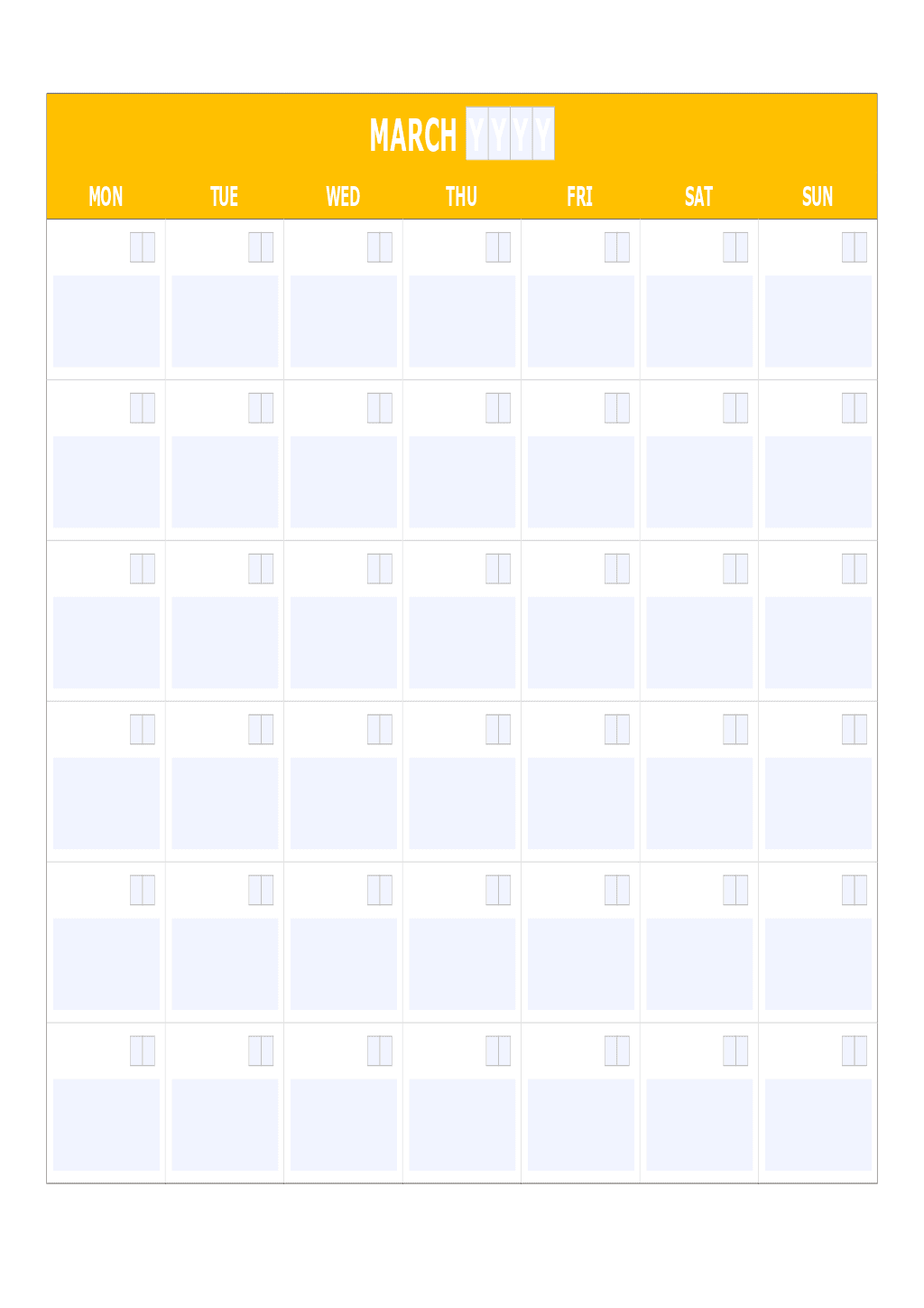 Fillable calendar template | ONLYOFFICE | ONLYOFFICE
